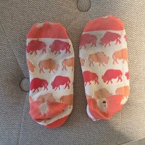 Well Worn Stinky Buffalo Print Socks